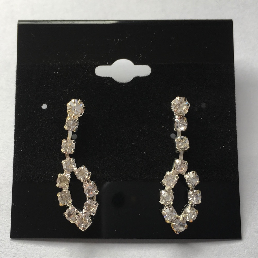 Crystal Rhinestone Earrings
